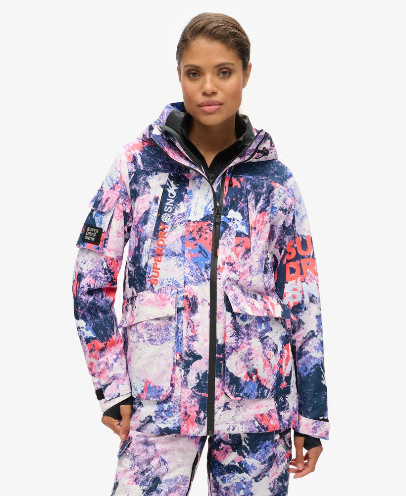 kurtka narciarska ultimate rescue w kolorze mountain mesh purple