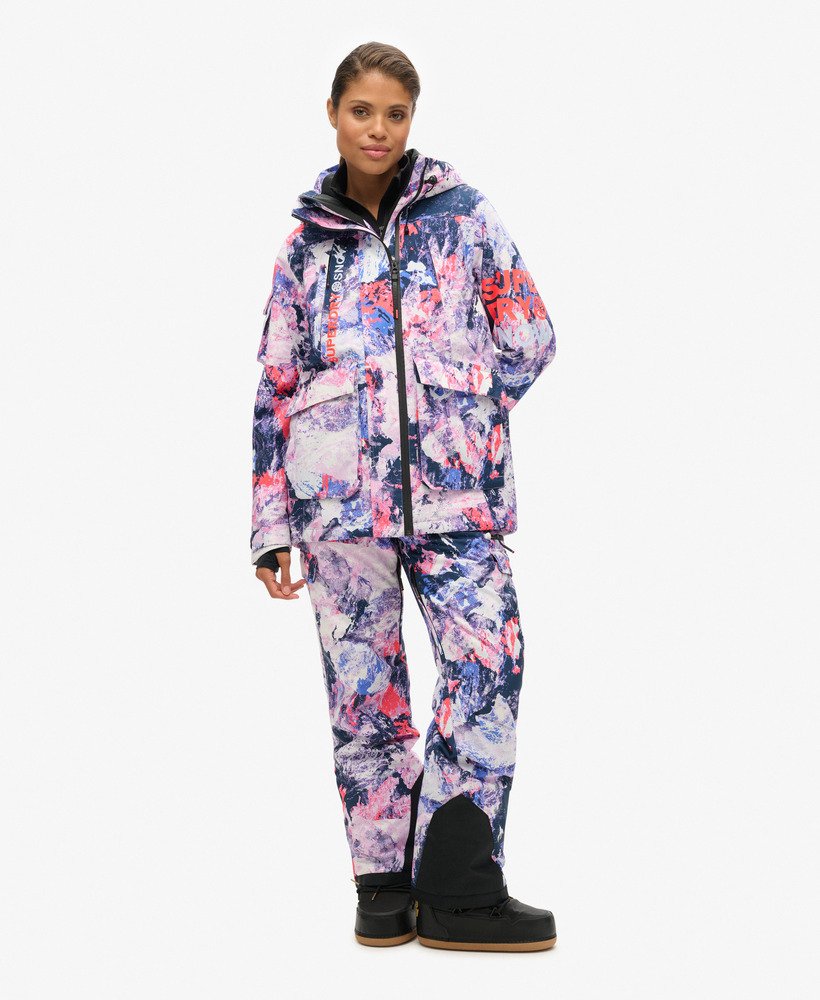 kurtka narciarska ultimate rescue w kolorze mountain mesh purple