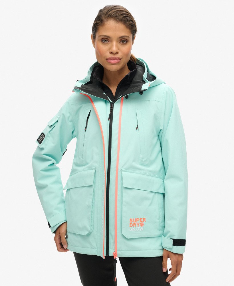 kurtka narciarska ultimate rescue w kolorze cali blue