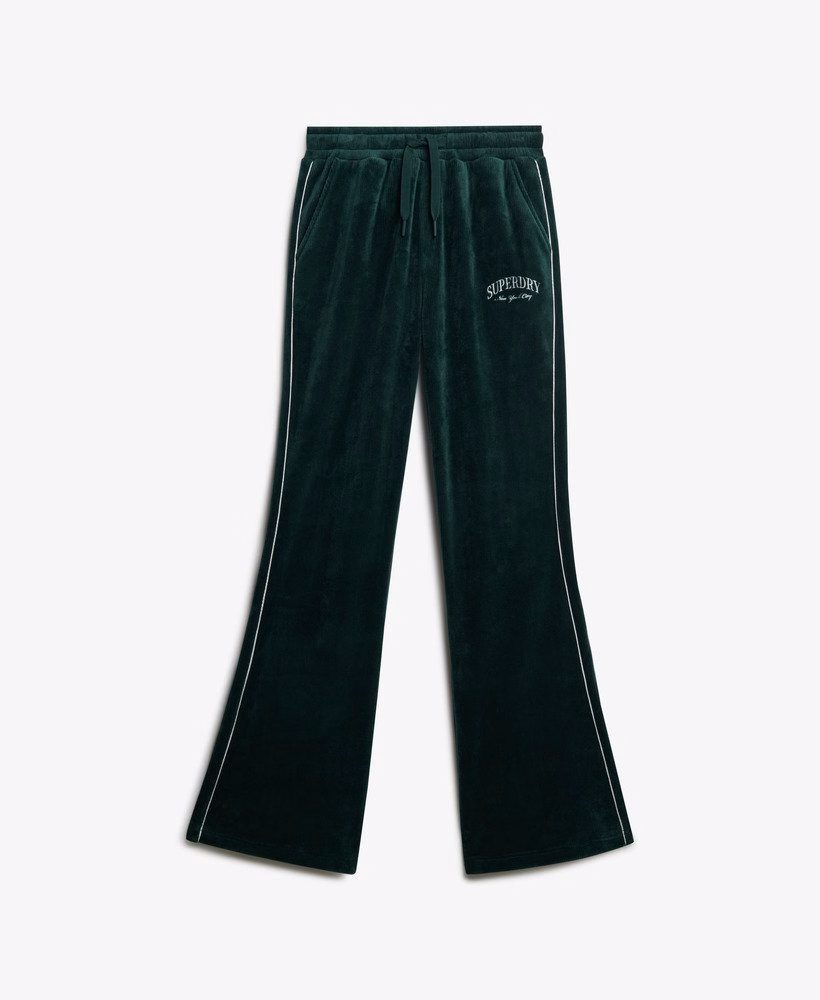 Spodnie dresowe Country Club Velour Straight Joggers