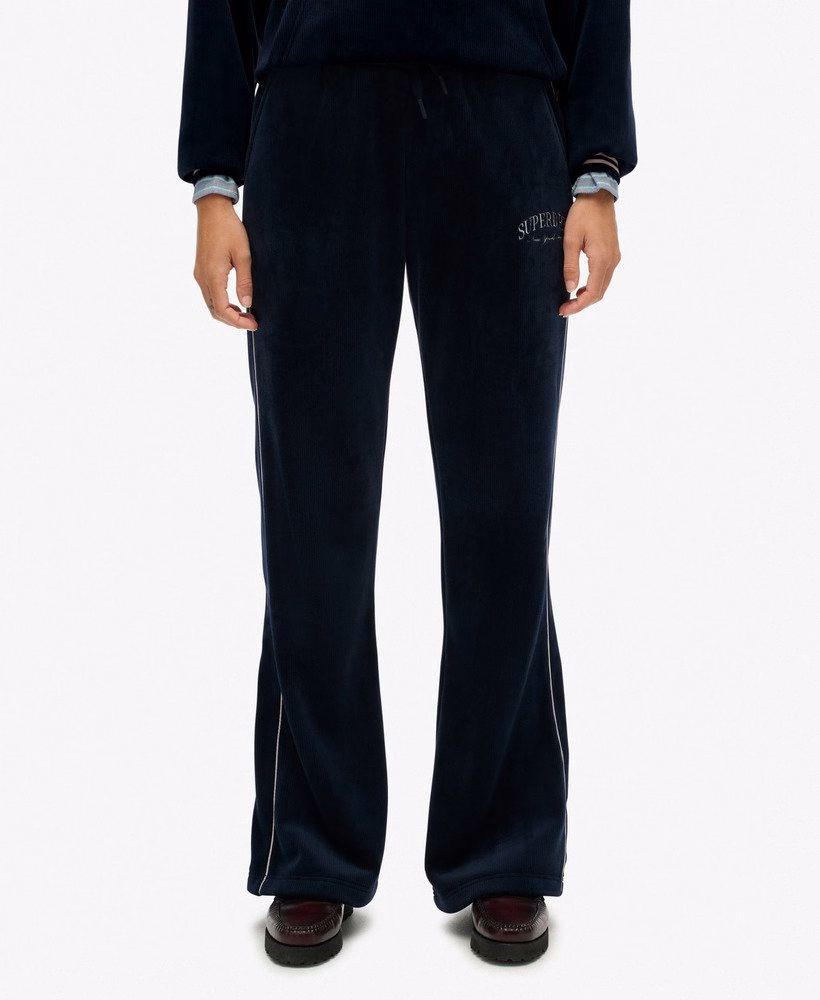 Spodnie dresowe Country Club Velour Straight Joggers